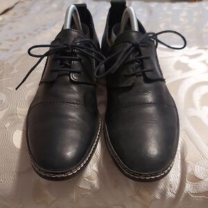 Men's Fly London Black Leather Shoes